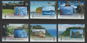 Pitcairn Islands Scott 697-702 MNH  Complete Set