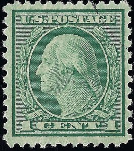US Scott #538 Lightly Used VF 1 Cent 1919 George Washington Stamp CV 9.00