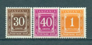 Tanzania sc# J1-6 mh cat value $5.00