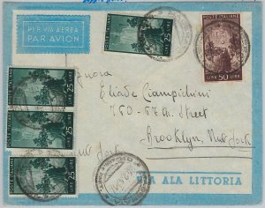 47424 - ITALIA REPUBBLICA Storia Postale: BUSTA Posta Aerea TARIFFA 150 L. 1949