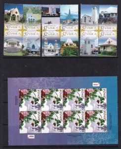 Samoa nice lot of MNH moderns