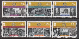 Isle of Man 1102-1107 Rotary MNH VF