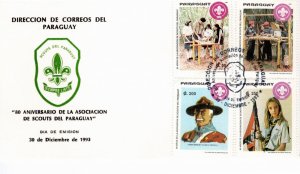 Paraguay 1993 Sc 2465-8 FDC-1