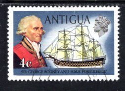 Antigua # 245, used, VF, CV $2.75  ........   0260162