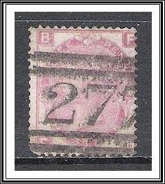 Great Britain #49 Queen Victoria Pl 10 Used