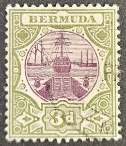 Bermuda 1902 SG33 Dry Dock used 3d