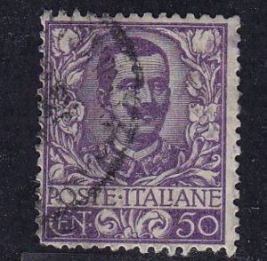 1901 ITALY #85 USED CV $17.00