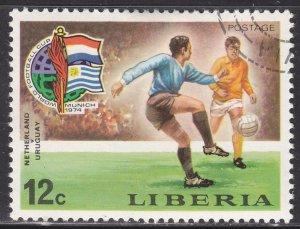 Liberia 679 World Cup Soccer 1974