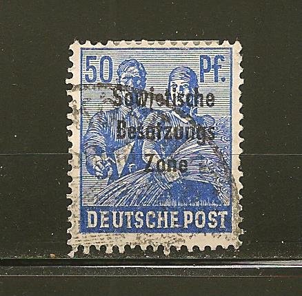 Germany 10N13 Russian Occupation Used