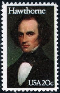 SC#2047 20¢ Literary Arts Series: Hawthorne Single (1983) MNH