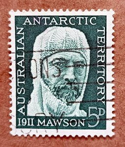 Australian Antarctic Territory #L7 5p Sir Douglas Mawson USED (1961)