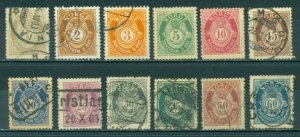 Norway #47//58  Mixed M&U  CV $47.55  #50, 51 M, Rest Used