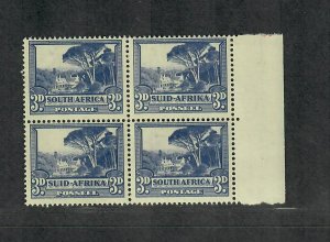 South Africa Sc#57 M/NH/F-VF, Block Of 4, Cv. $40