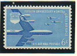 # C49 1957 Air Mail MNH