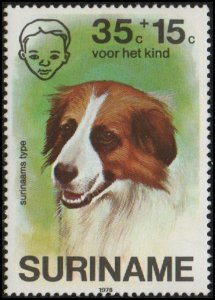 Suriname B234 - Mint-NH - 35c+15c Retriever (1976) (cv $1.30)