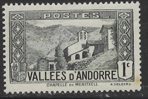 Andorre #23 MH  Nice.