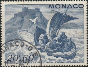 Monaco, #B84  Used From 1944