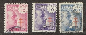 Spain   1940   B124,RA 15-16  Used