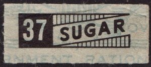 Sugar Ration Coupon from WW II