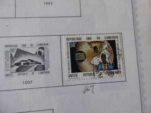 Cameroun 1916-1982 Stamp Collection on Album Pages