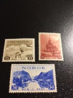 Norway sc 181-183 MNH