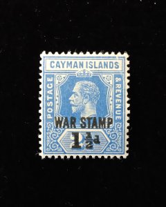 This is CAYMAN ISLANDS SG n.55 1917  MINT