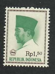 Indonesia;  Scott 682; 1966; Unused; NH