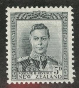 New Zealand Scott 261 MNH** 1947 KGVI stamp