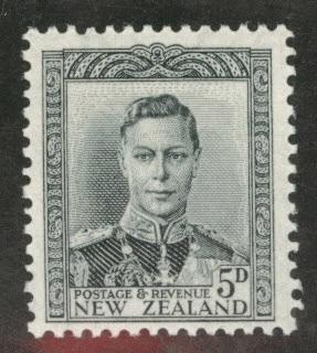 New Zealand Scott 261 MNH** 1947 KGVI stamp