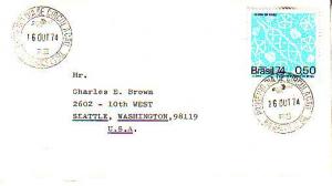 Brazil, First Day Cover