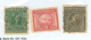 Belgium #B48-B50  Single (Complete Set)