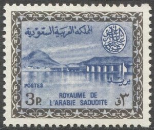 SAUDI ARABIA 1965  3p Dam  Sc 288  MNH VF / SG 559, Saud Cartouche