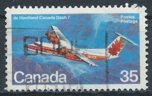 Canada 1981 - 35c De Havilland DHC7 Dash Seven - SG1029 used