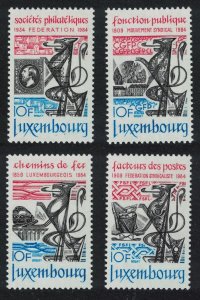 Luxembourg Anniversaries 4v 1984 MNH SG#1124-1127 MI#1091-1094