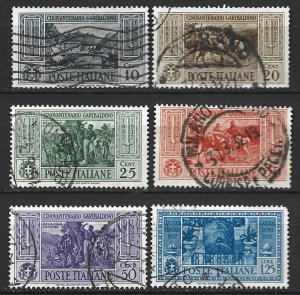 COLLECTION LOT 8295 ITALY 6 STAMPS 1932 CV+$10