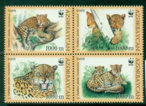 Azerbaijan 2005 WWF Caucasus Leopard MUH