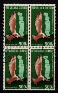 Togo 1960 Airmail, Independence Commemoration, 500f Block [Used]