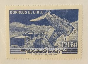 Chile 1972 Scott 426 MH  - 50c, Inauguration of Cerro Calan Observatory