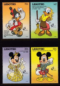 Lesotho 897-900 Disney's MNH VF