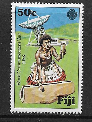 FIJI  499 MNH WORLD COMMUNICATRION YEAR ISSUE 1983