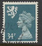 GB Scotland  SG S78 SC# SMH59 Used  Machin 34p  see details