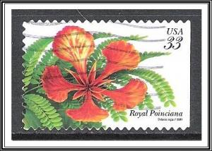 US #3311 Tropical Flowers Royal Poinciana Used