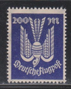 Germany, 200m Carrier Pigeon (SC# C19) MNH