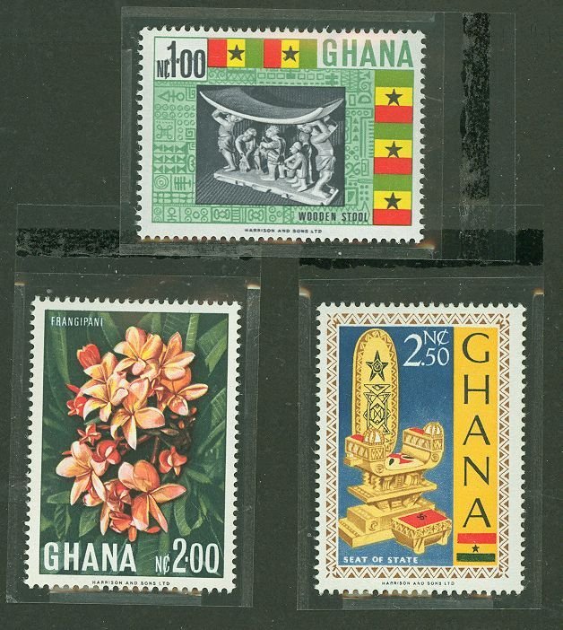 Ghana #298-300 Unused Single (Complete Set)