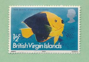 British Virgin Islands 1975 Scott 284 used - ½c, Fish