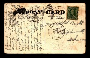 1908 Attica & Belvidere KS RPO Card 909-I-1 / Minor Creasing - L18883