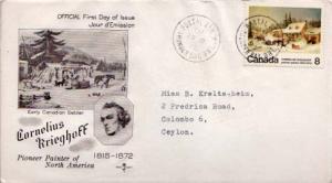 Canada, First Day Cover, Art