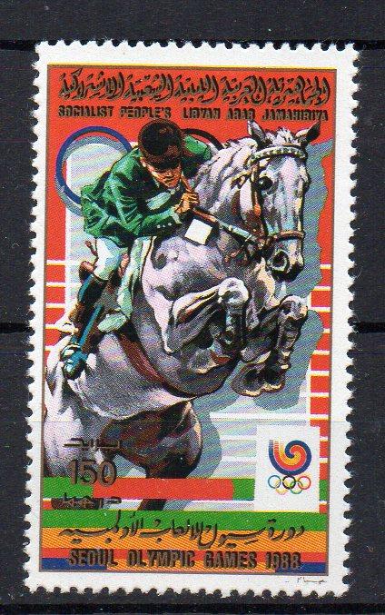 LIBYA - 1988 - SEOUL 1988 - OLYMPIC GAMES - HORSEBACK RIDING -