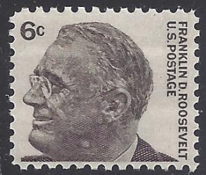 #1284 6c Franklin D. Roosevelt 1966 Mint NH