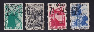 Netherlands   #B54-B57  used  1932  national tourist association